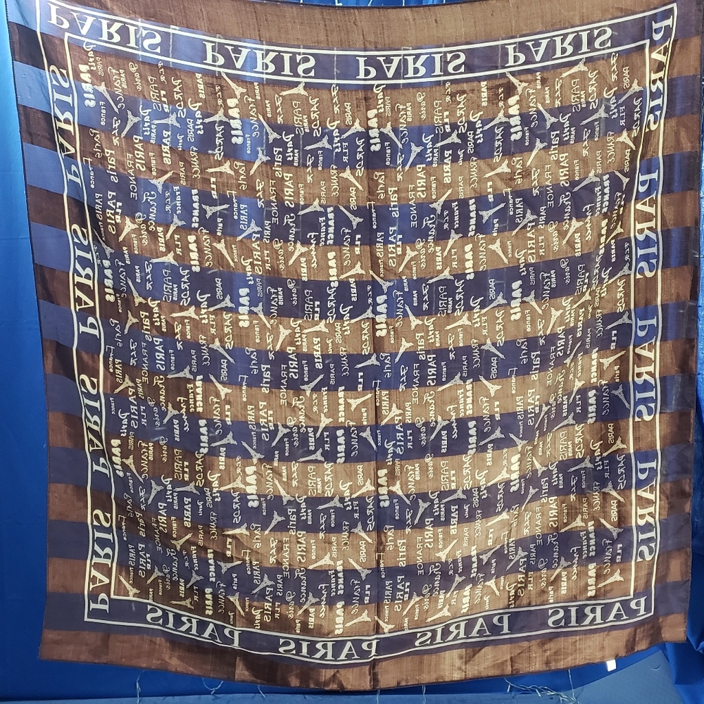 Paris-Themed Scarves